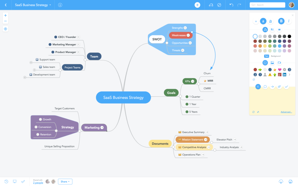 best mind mapping software for pc and iphone